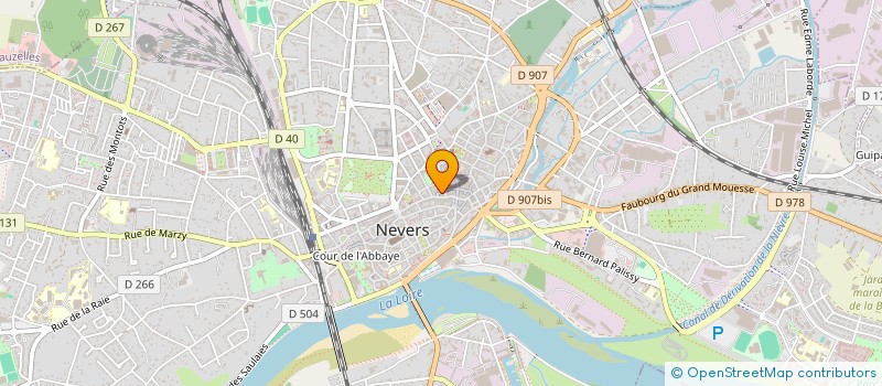 localisation de l'entreprise MONSIEUR SAMUEL BEAUFILS à NEVERS