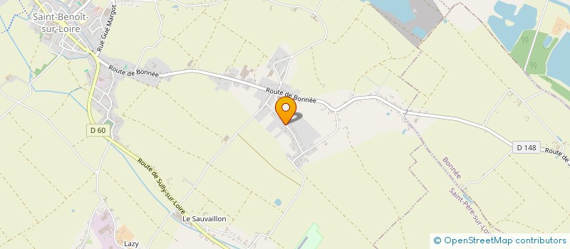 localisation de l'entreprise MONSIEUR SAMUEL BENARD à SAINT-BENOIT-SUR-LOIRE