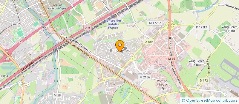 localisation de l'entreprise MONSIEUR SAMUEL BENCHEMOUL à LATTES