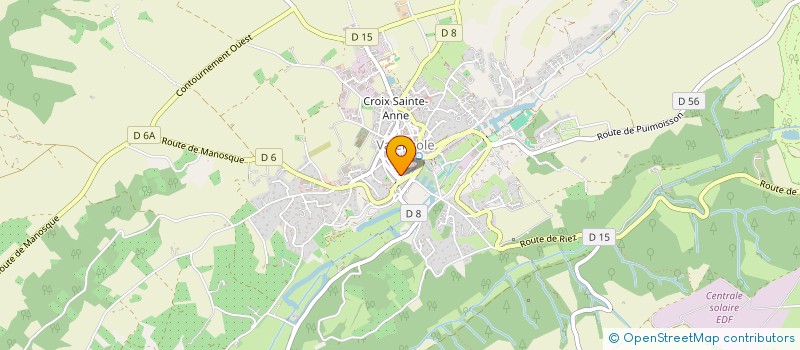 localisation de l'entreprise MONSIEUR SAMUEL BERENGER à VALENSOLE