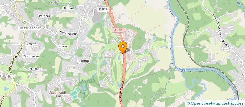 localisation de l'entreprise MONSIEUR SAMUEL BERGEL  BASSUSSARRY