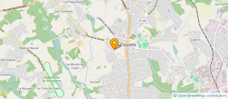 localisation de l'entreprise MONSIEUR SAMUEL BERMUDEZ à COUZEIX