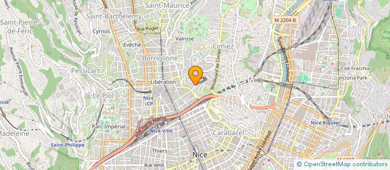 localisation de l'entreprise MONSIEUR SAMUEL BERNARDI  NICE