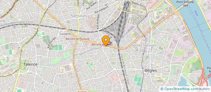 localisation de l'entreprise MONSIEUR SAMUEL BERROUS à BEGLES