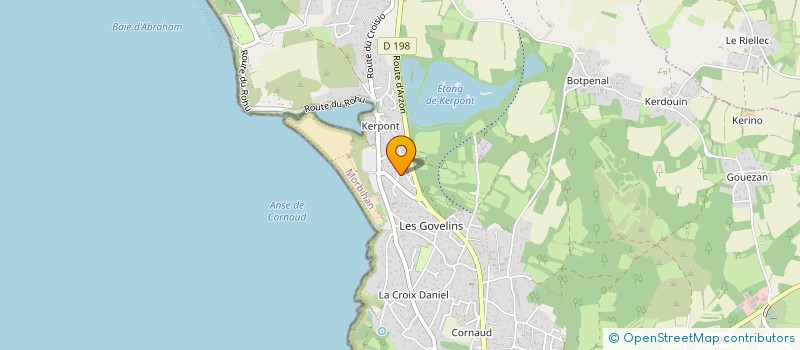 localisation de l'entreprise MONSIEUR SAMUEL BERTELOOT  SAINT-GILDAS-DE-RHUYS