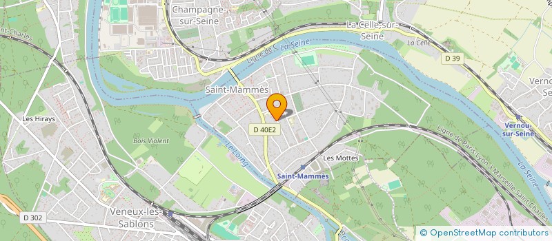 localisation de l'entreprise MONSIEUR SAMUEL BERTHOU  SAINT-MAMMES