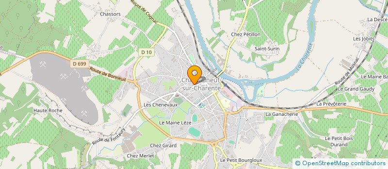 localisation de l'entreprise MONSIEUR SAMUEL BESSE à CHATEAUNEUF-SUR-CHARENTE
