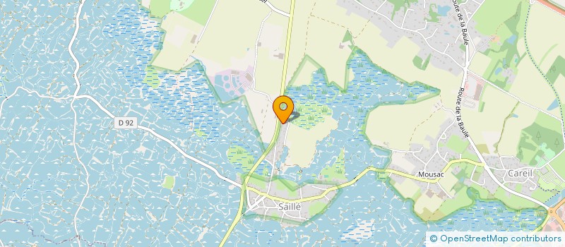 localisation de l'entreprise MONSIEUR SAMUEL BEUTIER  GUERANDE