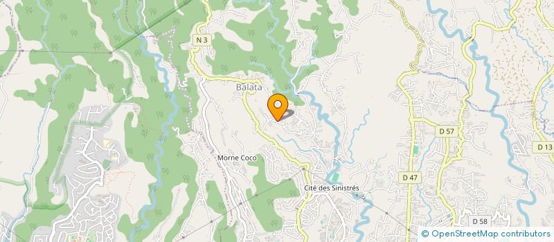 localisation de l'entreprise MONSIEUR SAMUEL BIAS  FORT-DE-FRANCE