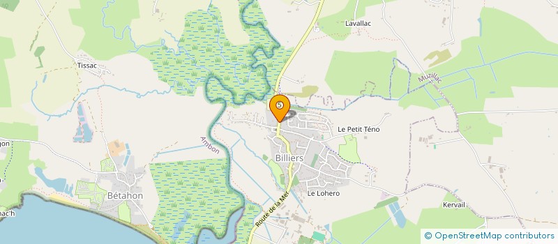 localisation de l'entreprise MONSIEUR SAMUEL BIENIARA  BILLIERS