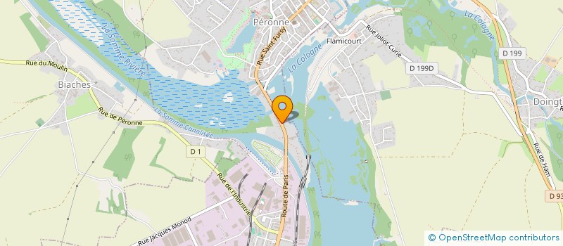 localisation de l'entreprise MONSIEUR SAMUEL BILLAS  DOINGT