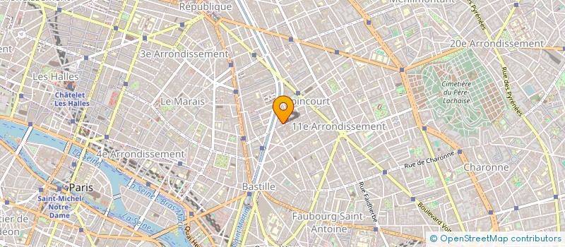 localisation de l'entreprise MONSIEUR SAMUEL BIMBOT  PARIS