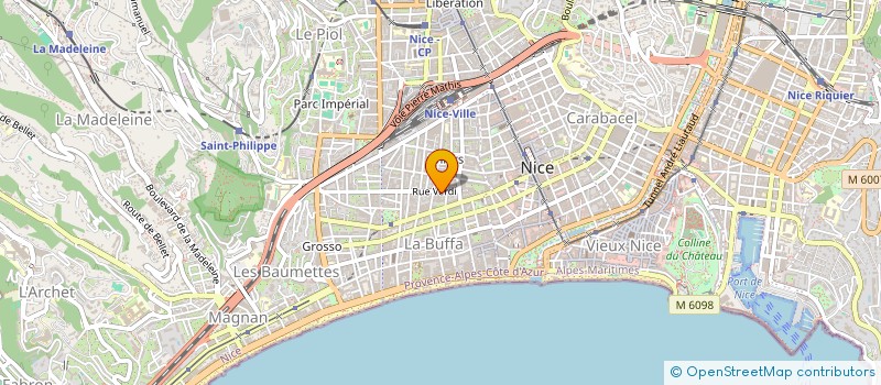 localisation de l'entreprise MONSIEUR SAMUEL BIOU  NICE