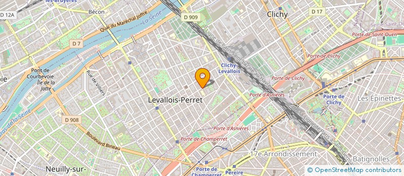 localisation de l'entreprise MONSIEUR SAMUEL BIRON à LEVALLOIS-PERRET