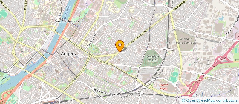 localisation de l'entreprise MONSIEUR SAMUEL BLANCHT à ANGERS