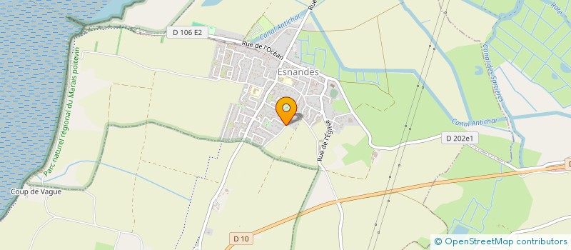 localisation de l'entreprise MONSIEUR SAMUEL BLATRIX  ESNANDES