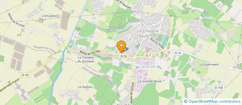 localisation de l'entreprise MONSIEUR SAMUEL BLIN  DIVATTE-SUR-LOIRE