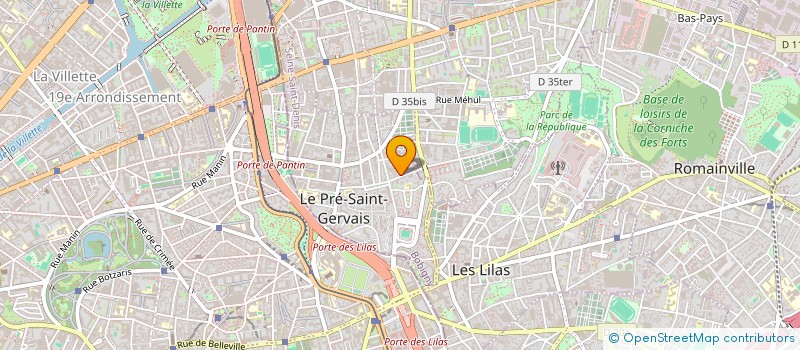 localisation de l'entreprise MONSIEUR SAMUEL BLOCH à LE PRE-SAINT-GERVAIS