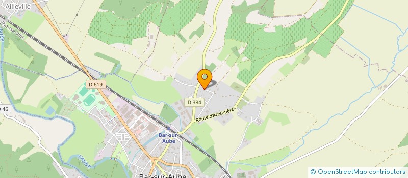 localisation de l'entreprise MONSIEUR SAMUEL BLONDEL  EPOTHEMONT