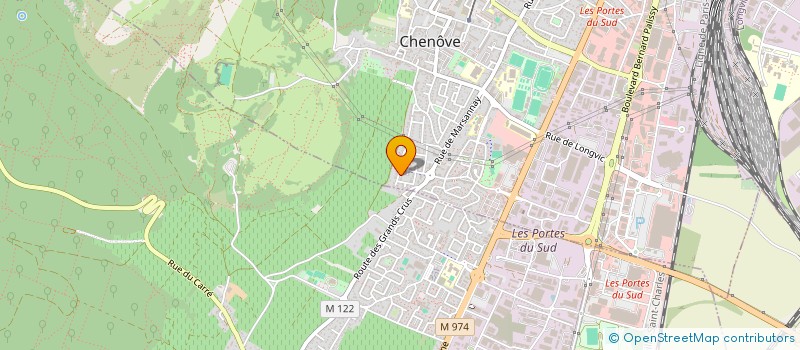 localisation de l'entreprise MONSIEUR SAMUEL BOBENRIETH à CHENOVE