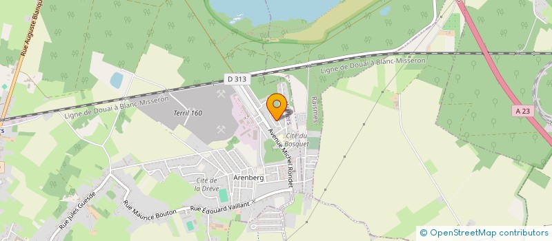 localisation de l'entreprise MONSIEUR SAMUEL BOCQUILLON  WALLERS