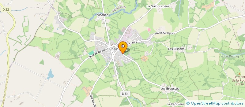 localisation de l'entreprise MONSIEUR SAMUEL BOISNARD à MONTSECRET-CLAIREFOUGERE