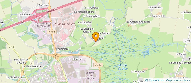 localisation de l'entreprise MONSIEUR SAMUEL BOISSELIER à VAIR-SUR-LOIRE