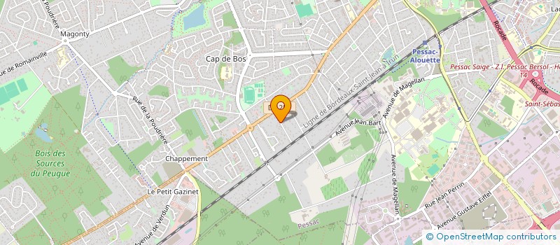 localisation de l'entreprise MONSIEUR SAMUEL BONABAL  PESSAC