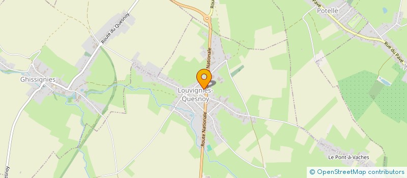 localisation de l'entreprise MONSIEUR SAMUEL BONNAIRE à LOUVIGNIES-QUESNOY