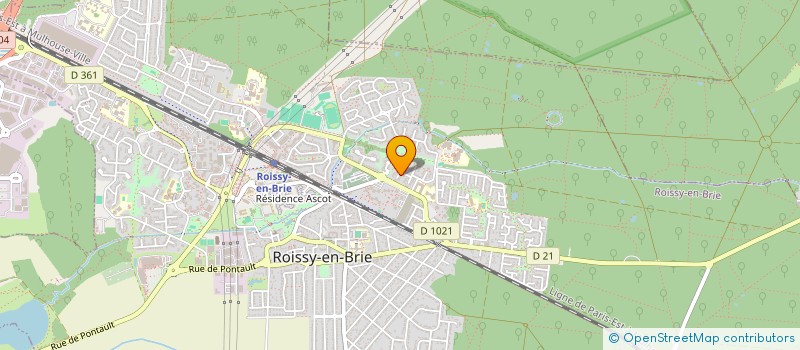 localisation de l'entreprise MONSIEUR SAMUEL BONNIN  ROISSY-EN-BRIE