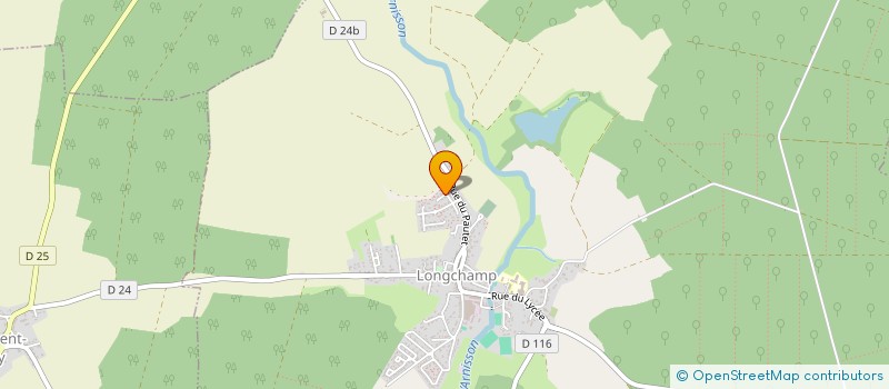 localisation de l'entreprise MONSIEUR SAMUEL BONOT  LONGCHAMP