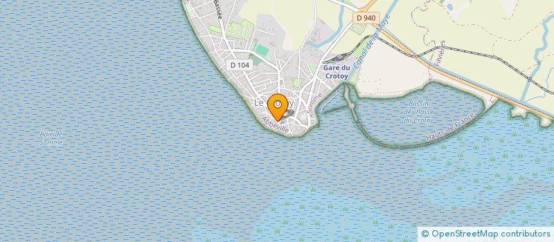 localisation de l'entreprise MONSIEUR SAMUEL BORDJI à LE CROTOY
