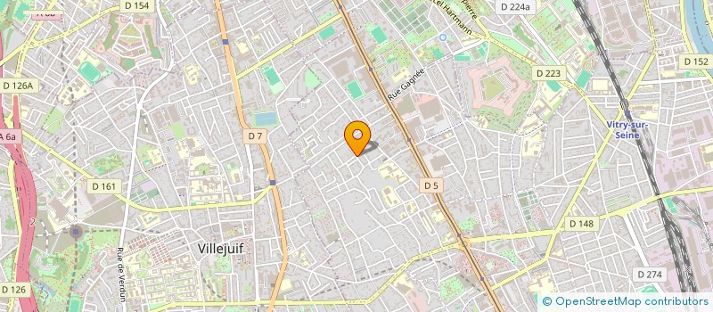 localisation de l'entreprise MONSIEUR SAMUEL BORGES KUNKEL  VITRY-SUR-SEINE