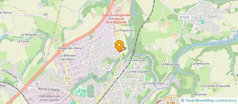 localisation de l'entreprise MONSIEUR SAMUEL BOUDAUD  TADEN