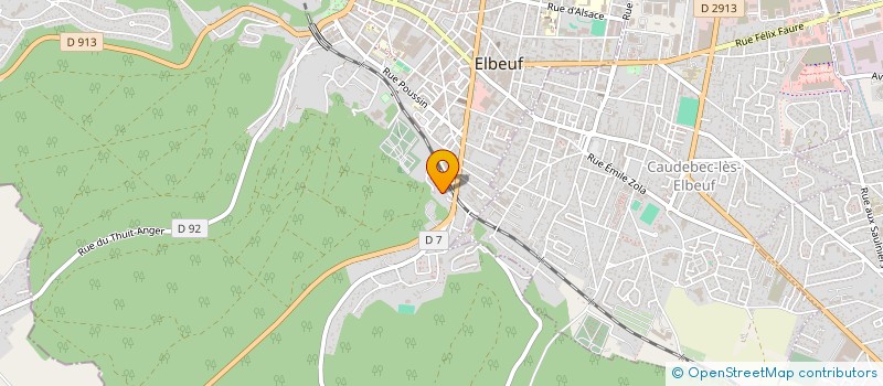 localisation de l'entreprise MONSIEUR SAMUEL BOUGEARD à ELBEUF