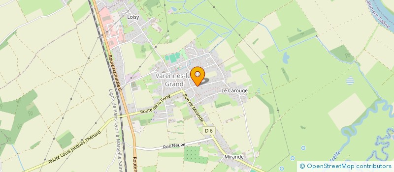 localisation de l'entreprise MONSIEUR SAMUEL BOULANGER à VARENNES-LE-GRAND