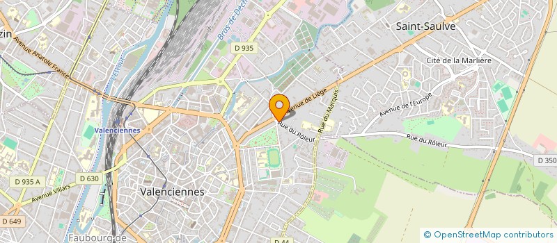 localisation de l'entreprise MONSIEUR SAMUEL BOURDON à VALENCIENNES