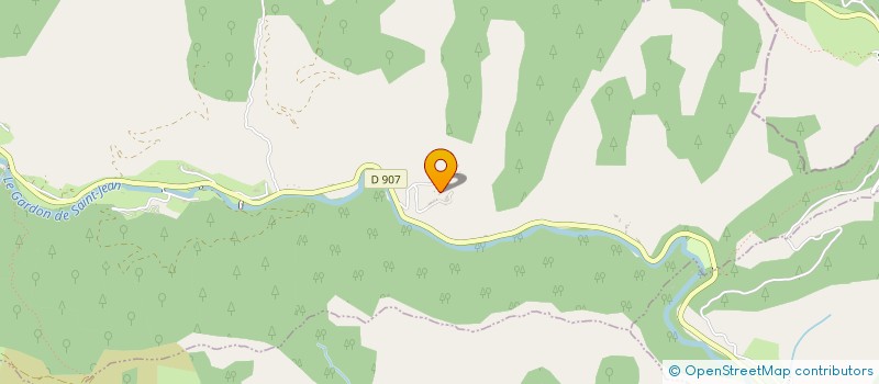 localisation de l'entreprise MONSIEUR SAMUEL BOURDON  SAINT ANDRE DE VALBORGNE