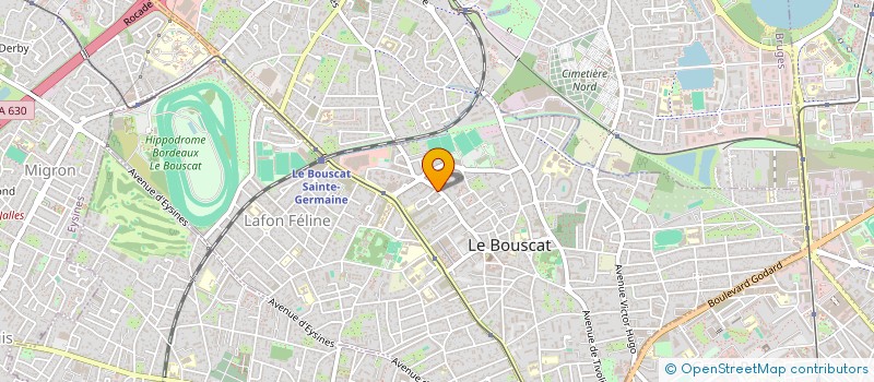 localisation de l'entreprise MONSIEUR SAMUEL BOUTITIE à LE BOUSCAT