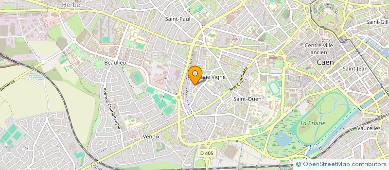 localisation de l'entreprise MONSIEUR SAMUEL BOUVET à CAEN