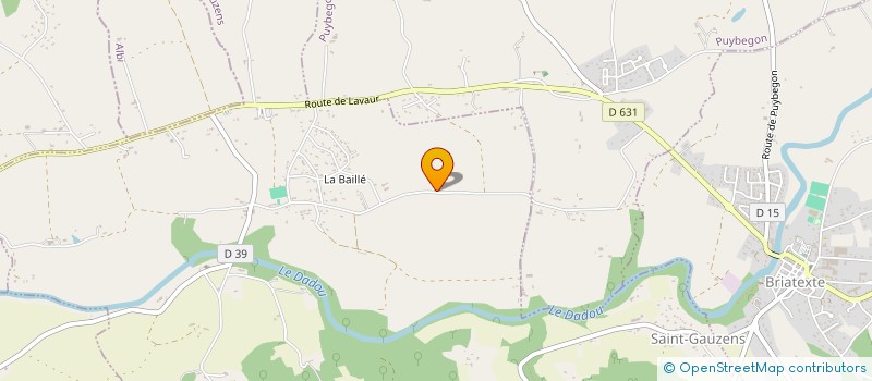 localisation de l'entreprise MONSIEUR SAMUEL BOYOT  SAINT-GAUZENS