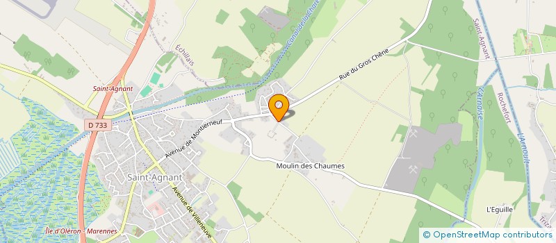 localisation de l'entreprise MONSIEUR SAMUEL BRACHET  LAGORD