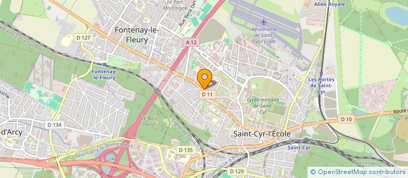 localisation de l'entreprise MONSIEUR SAMUEL BRAILLON  SAINT-CYR-L'ECOLE