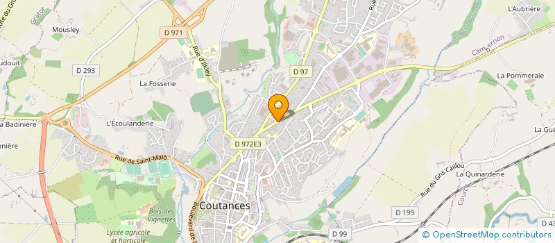 localisation de l'entreprise MONSIEUR SAMUEL BRIARD  COUTANCES