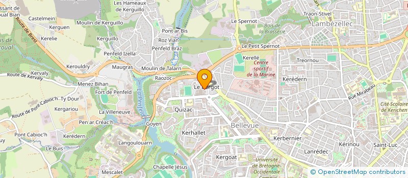 localisation de l'entreprise MONSIEUR SAMUEL BRIMBEUF à BREST