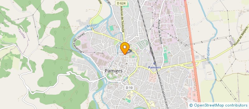 localisation de l'entreprise MONSIEUR SAMUEL BROCHARD à PAMIERS