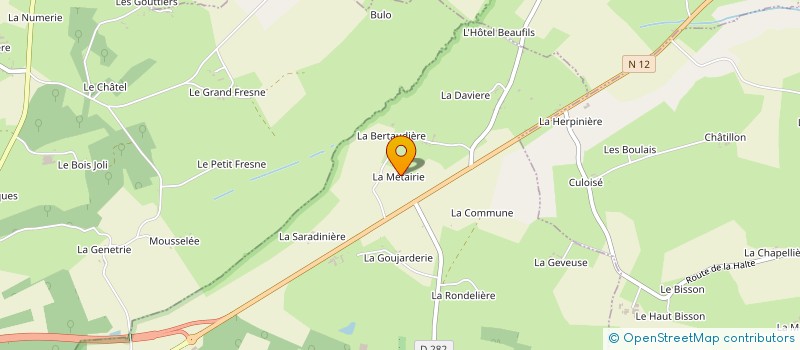 localisation de l'entreprise MONSIEUR SAMUEL BROU à SAINT-HILAIRE-LE-CHATEL