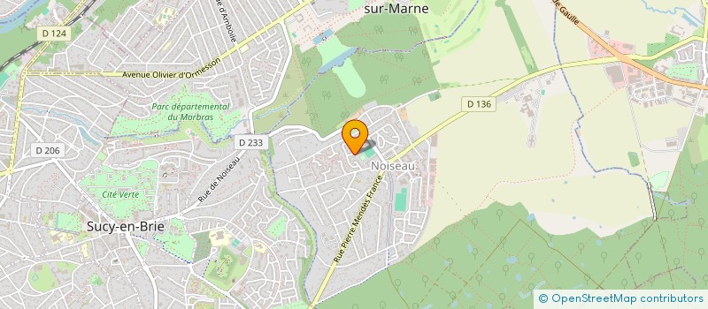 localisation de l'entreprise MONSIEUR SAMUEL BROUSSAT  NOISEAU