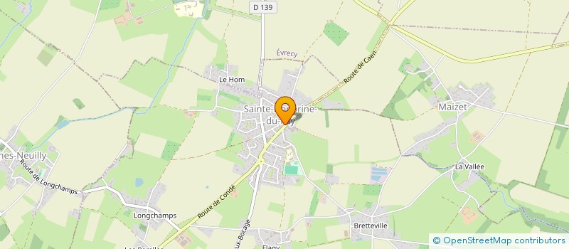 localisation de l'entreprise MONSIEUR SAMUEL BRULET  SAINTE-HONORINE-DU-FAY