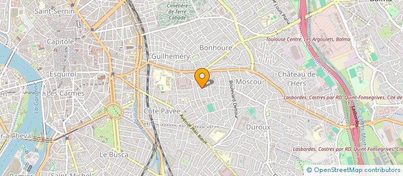 localisation de l'entreprise MONSIEUR SAMUEL BUREAU à TOULOUSE